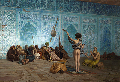 The Snake Charmer Jean-Leon Gerome